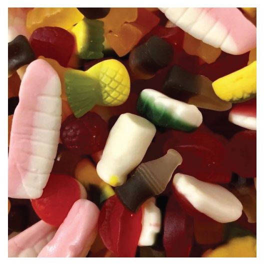 Promotional Allens Retro 50g Party Mix Bags Promotion Products